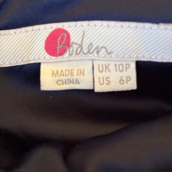 Boden Martha Seamed Retro Geometric Print Sheath Dress Size 6P - Picture 11 of 12